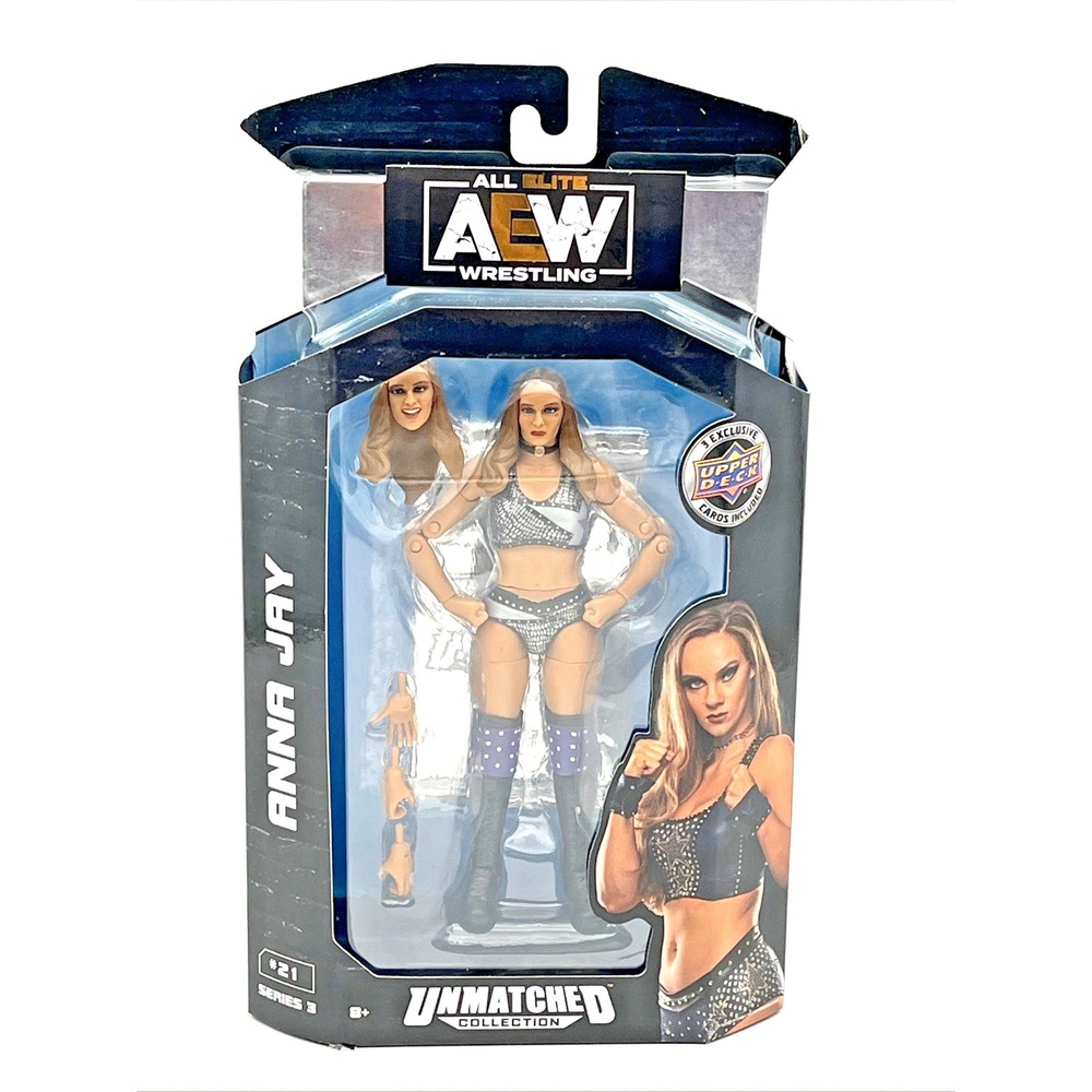 AEW Unmatched Series‎ 3 Anna Jay #21 Action Figure by Jazwares Wrestling